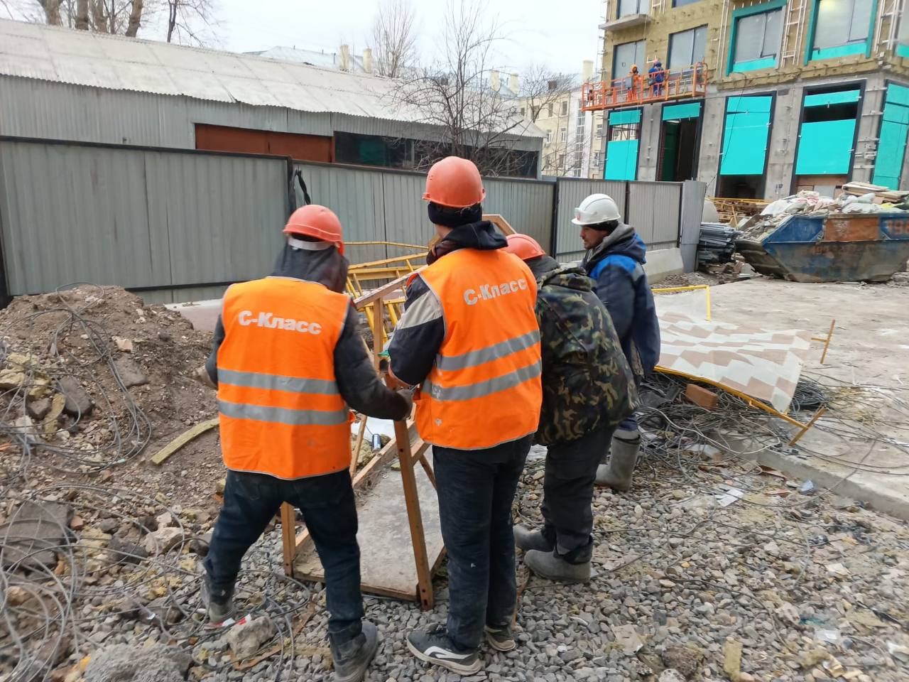 Уборка строительного мусора